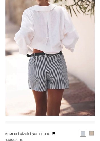 Zara şort etek - Görsel 2