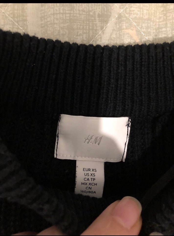 H&M Çizgili Triko Kadın Kazak - Görsel 4