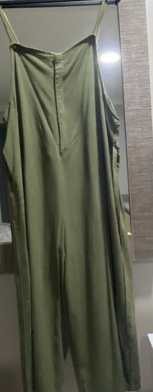 Yeşil Salaş Kadın Tulum - Görsel 4