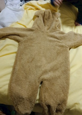 Kahverengi Bebek Peluş Tulum - Görsel 3