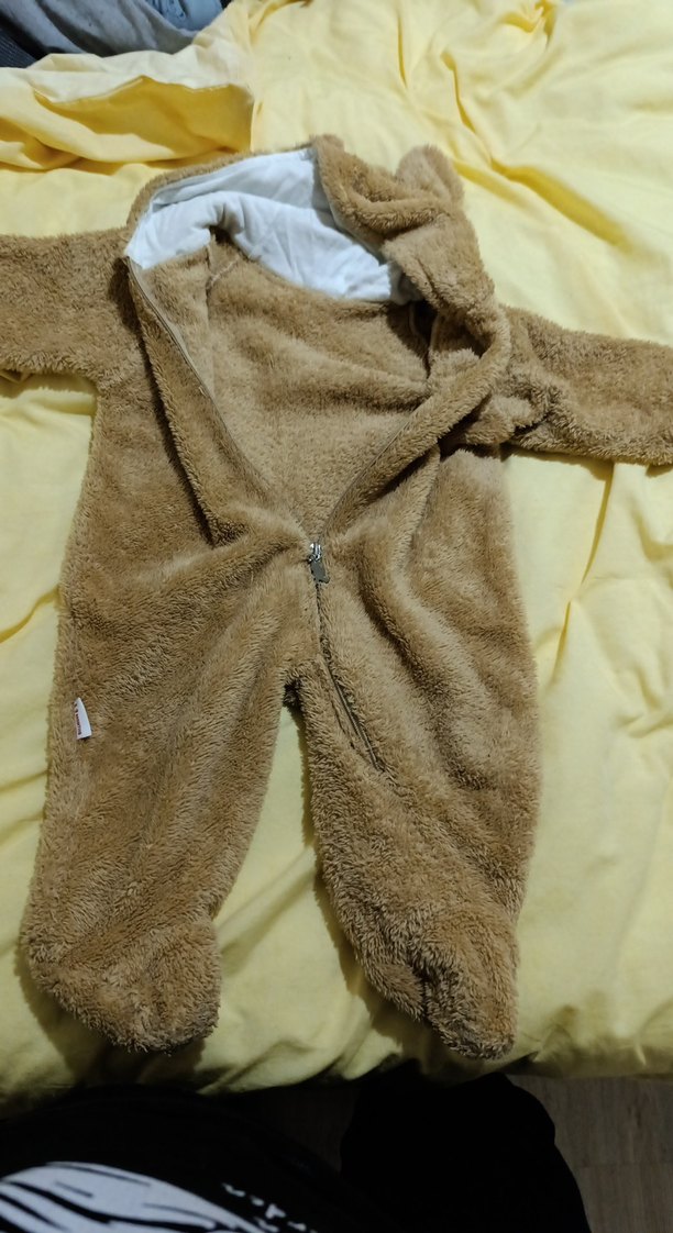 Kahverengi Bebek Peluş Tulum - Görsel 2