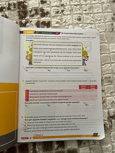 6.sınıf kitap - Görsel 4
