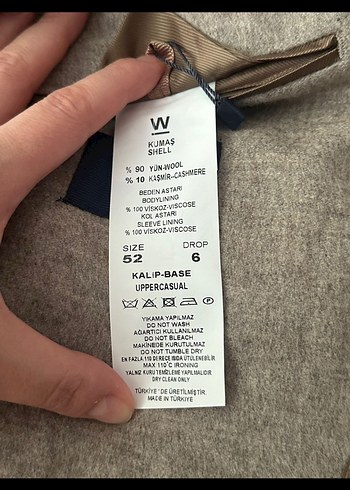 Bej Süet Erkek Ceket, Normal Boy, Gömlek Yaka, kaşmir - Görsel 5