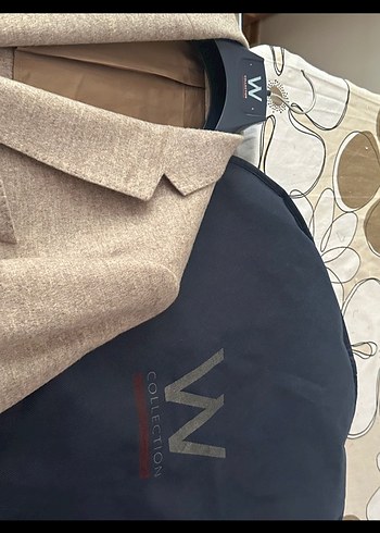 Bej Süet Erkek Ceket, Normal Boy, Gömlek Yaka, kaşmir - Görsel 6