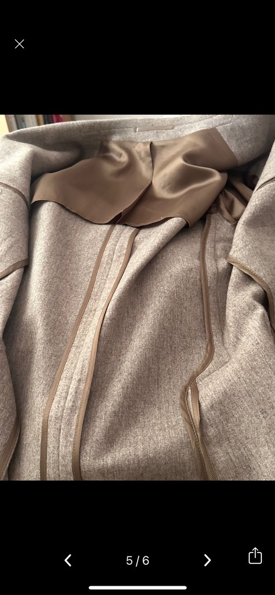 Bej Süet Erkek Ceket, Normal Boy, Gömlek Yaka, kaşmir - Görsel 3