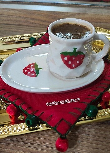 Kahve sunum peçetesi 
