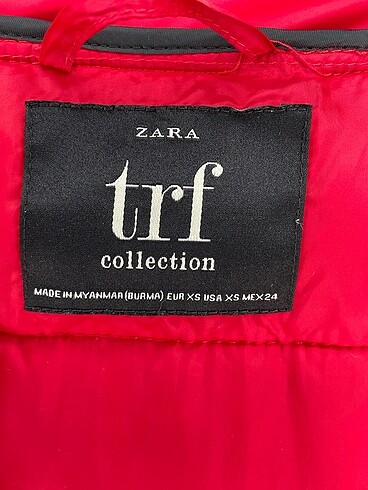 xs Beden kırmızı Renk Zara Mont %70 İndirimli.