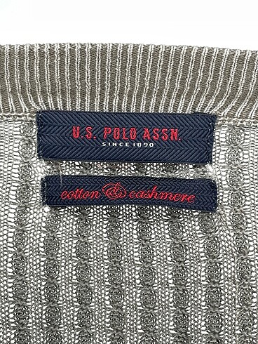 m Beden gri Renk U.S Polo Assn. Hırka %70 İndirimli.