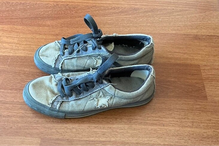 38 Beden haki Renk vintage y2k converse eskitmeli