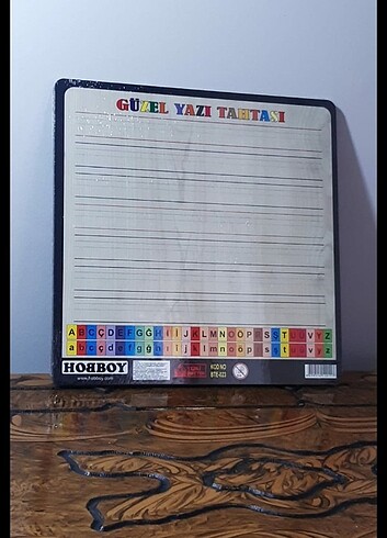 Beden Ahşap Harfler
