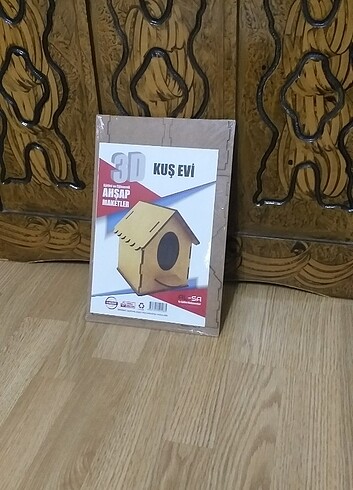 Diğer 3D Ahşap Maketler Kuş Evi