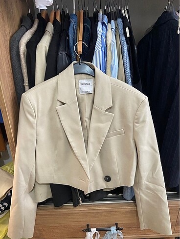 Bershka Bershka Crop Blazer