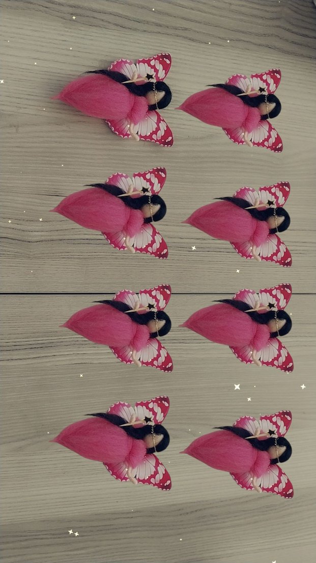 Pembe Kanatlı Peri Bebek - Görsel 2