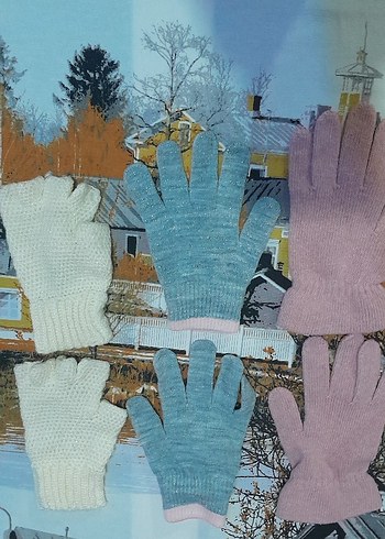 3 çift eldiven 6-7-8-9 yasa kadar olur - Görsel 4