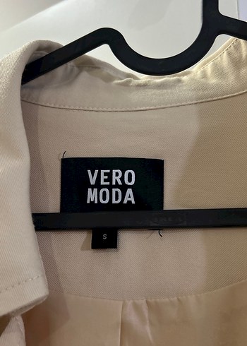 Vero Moda Bej Midi Trençkot - Görsel 2