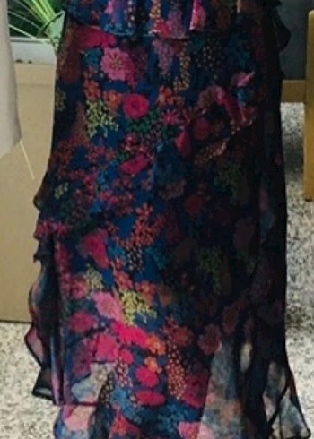 Çok Renkli Elbise - Görsel 2