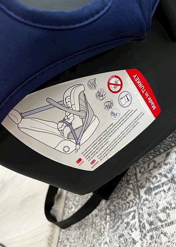 Diğer Gri Mavi Bebek Oto Koltuğu