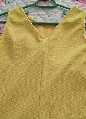 s Beden sarı Renk elbise