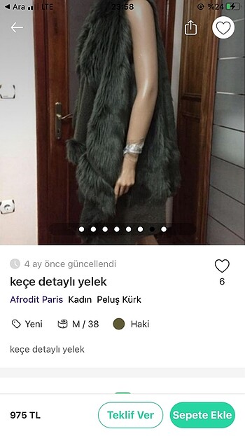 m Beden İthal ürün