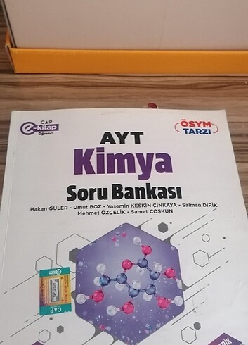 Çap PLUS tyt kimya soru bankası 