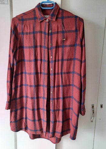 U.S Polo Assn. Bordo Ekoseli U.S. Polo Assn. Kadın Gömlek