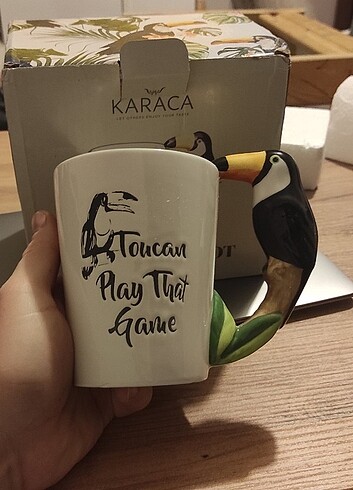 Karaca parrot kupa sıfır ürün kutulu