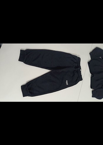 Erkek Siyah Salaş Eşofman Takımı - Görsel 3