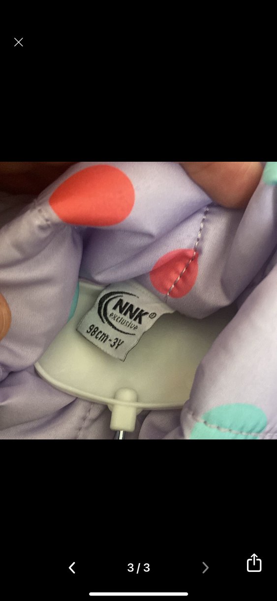 Kız Çocuk Renkli Puantiyeli Yelek - Görsel 2