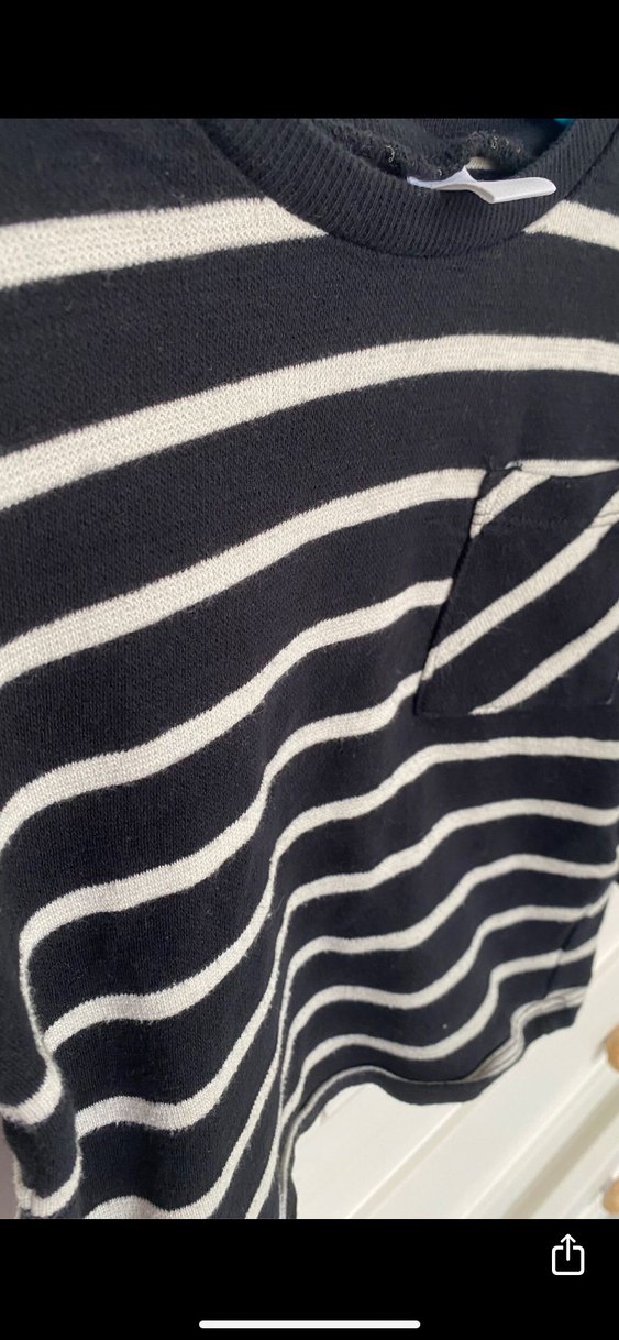 Erkek Çocuk Çizgili Sweatshirt - Görsel 2