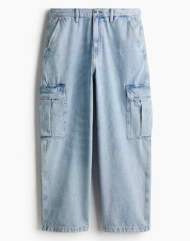 Jean kargo pantolon 38