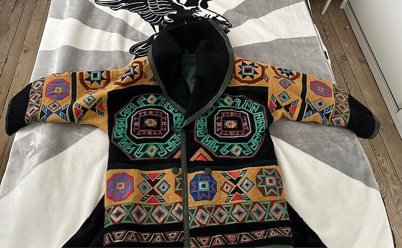 xxl Beden Kaftan işlemeli