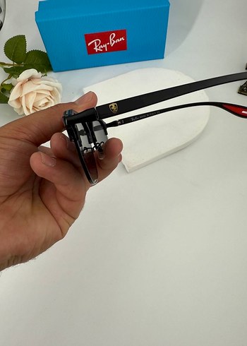 Ray-Ban Siyah Modern Klasik Unisex Güneş Gözlüğü - Görsel 4