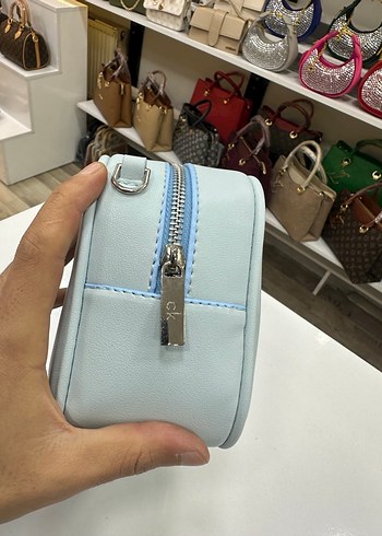 Calvin Klein Mavi Kadın Çapraz Çanta - Görsel 2