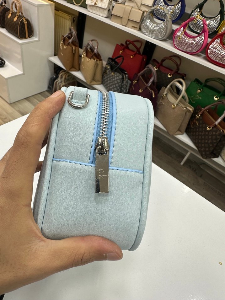Calvin Klein Mavi Kadın Çapraz Çanta - Görsel 2