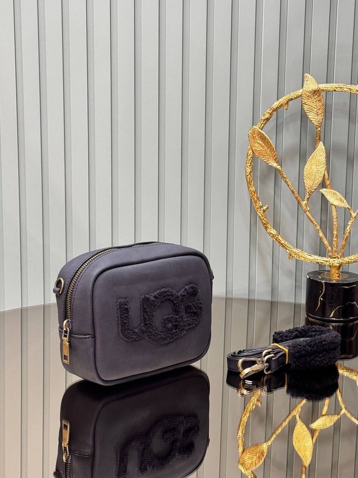 Ugg Süet  Deri Kadın Çapraz Çanta - Görsel 2
