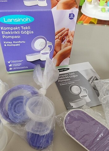 Lansinoh elektrikli göğüs pompası 