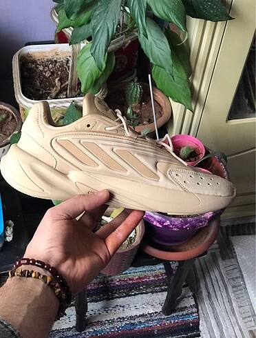 42 Beden ten rengi Renk Adidas Ozelia krem por ayakkabı