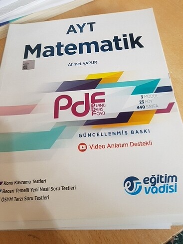 AYT MATEMATIK EGITIM VADISI
