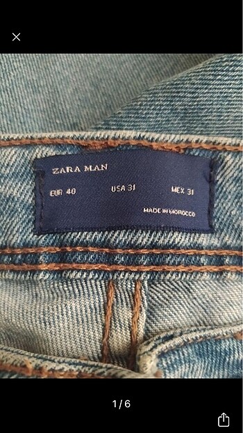 Zara orijinal pantolon