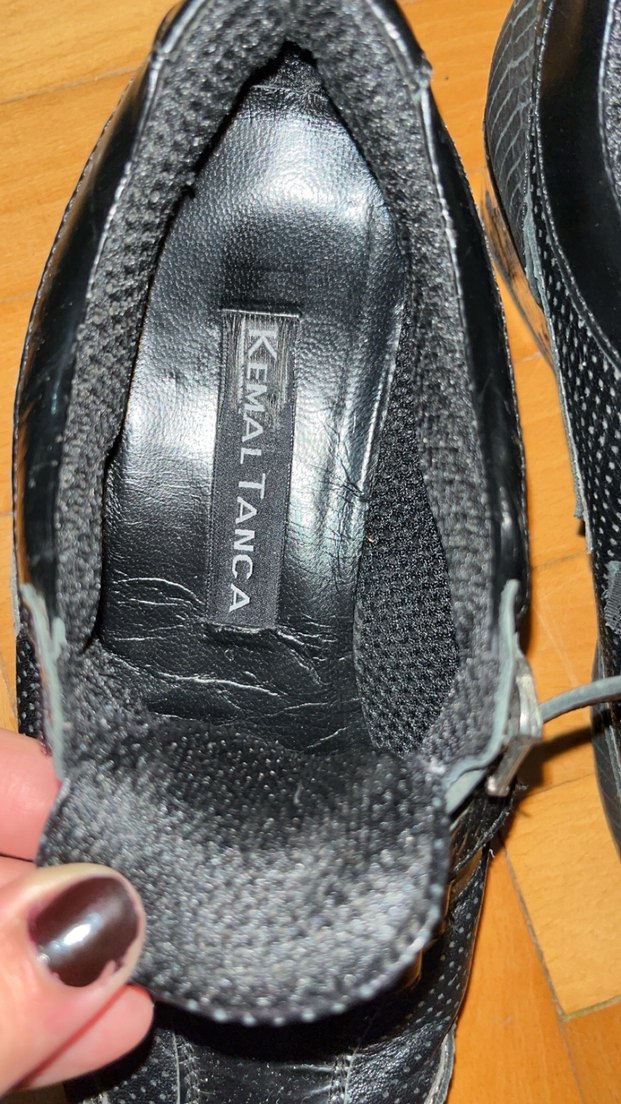 KEMAL TANCA Siyah Kadın Dolgu Topuk Spor Ayakkabı - Görsel 3