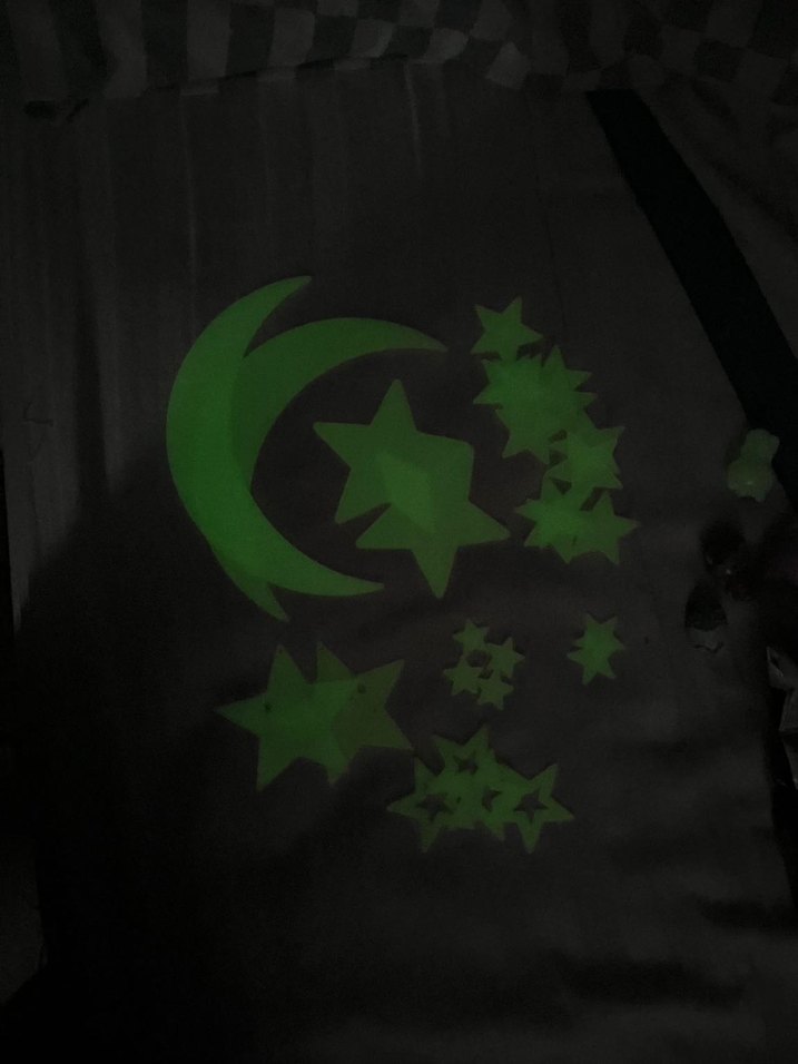 Yeşil Ay ve Yıldız Parlak Dekorasyon Seti - Görsel 3