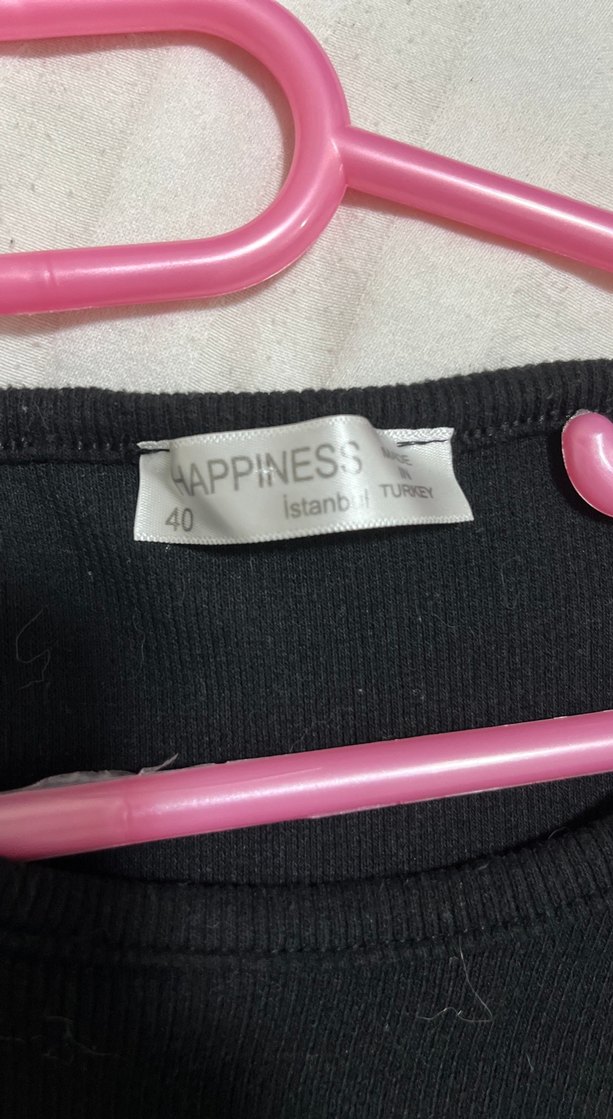 Siyah Mini Günlük Elbise - Görsel 4