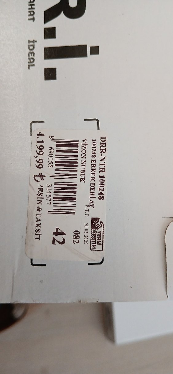 Vizon Nubuk Deri Ayakkabı (Deri Marka) - Görsel 3