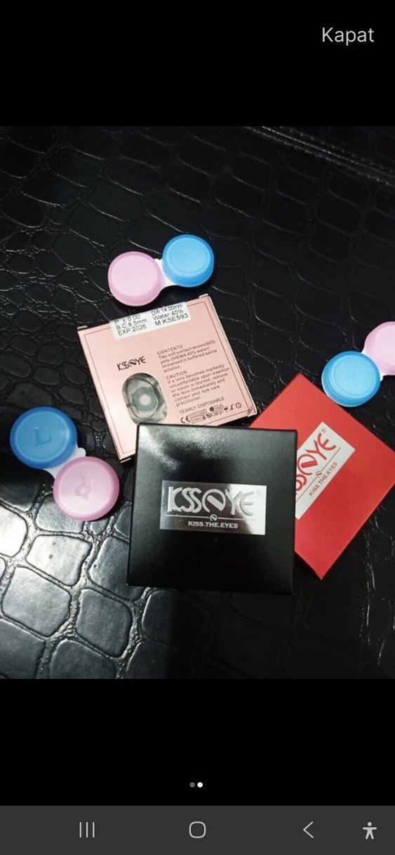 Pattaya Blue Kontakt Lens - Görsel 2