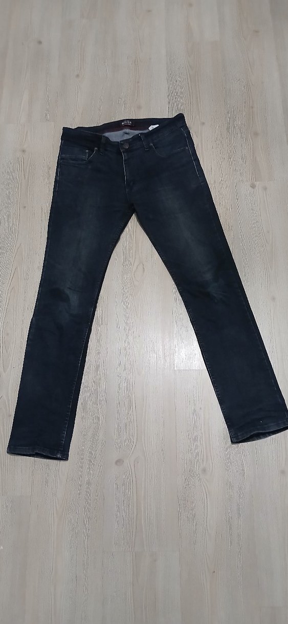 Gri Regular Fit Erkek Kot Pantolon - Görsel 5