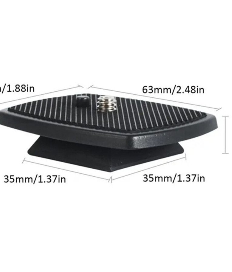 Kamera Tripod Plate Adaptörü 35x35 mm - Görsel 2