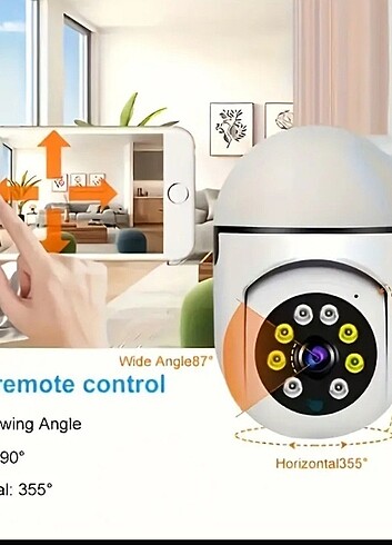 Wifi Kamera Kapalı - 2548x1536p Apartman Dış Kapısı İçin Kamera - Görsel 12