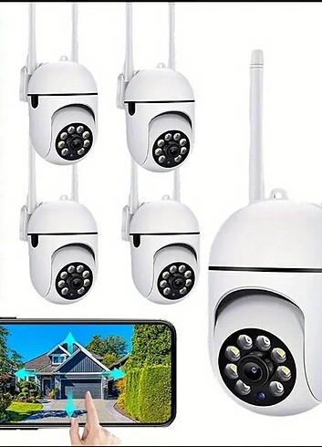 Wifi Kamera Kapalı - 2548x1536p Apartman Dış Kapısı İçin Kamera - Görsel 14