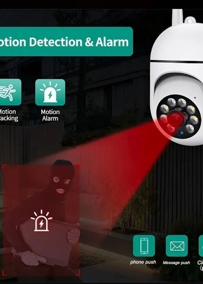 Wifi Kamera Kapalı - 2548x1536p Apartman Dış Kapısı İçin Kamera - Görsel 4