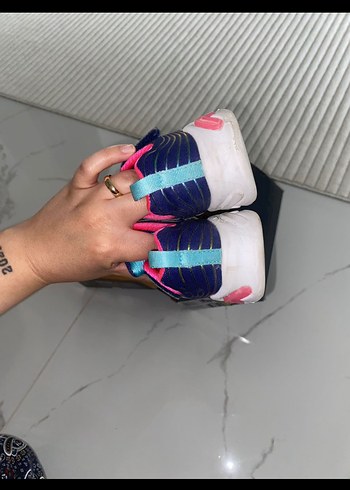 Kız Çocuk Renkli Spor Ayakkabı - Görsel 2